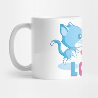 Kittens and love are always together. Mug